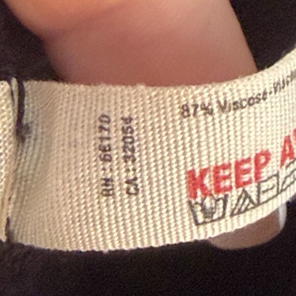 Free People Jumpsuit Womens Large Black cutoff Harem Drop Crotch Intimately FP - Picture 7 of 8